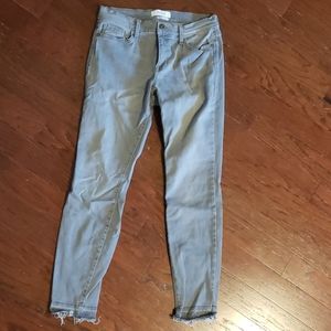 Pistola Natural Hem Ankle Jeans